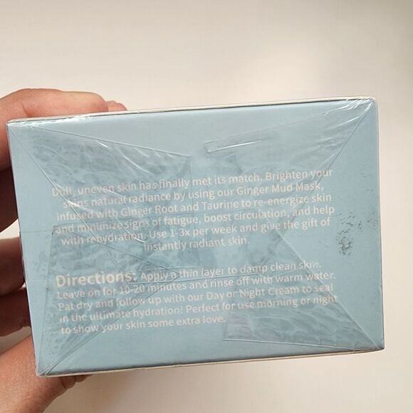 GLOW ON 5TH REFRESH RESET Brightening Mud Mask GLAM SKIN BEAUTY HYDRATING NEW = - Picture 3 of 6